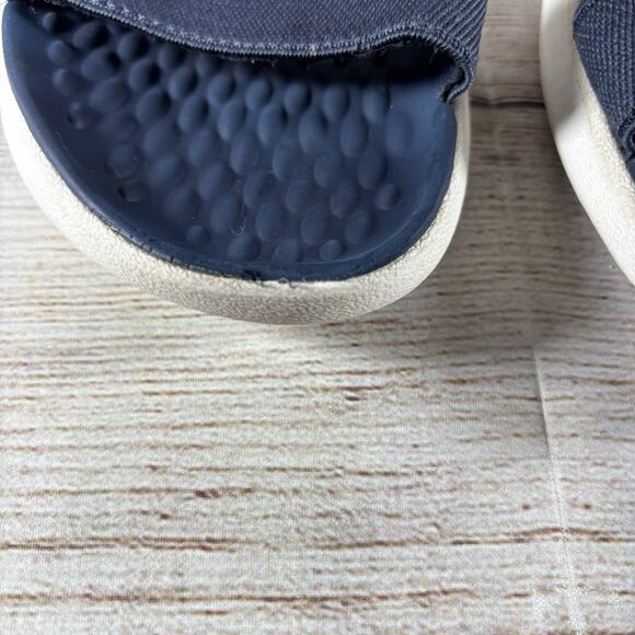 Crocs LiteRide Stretch Womens Size 10 Strap Sandals Navy Blue White - Picture 4 of 15